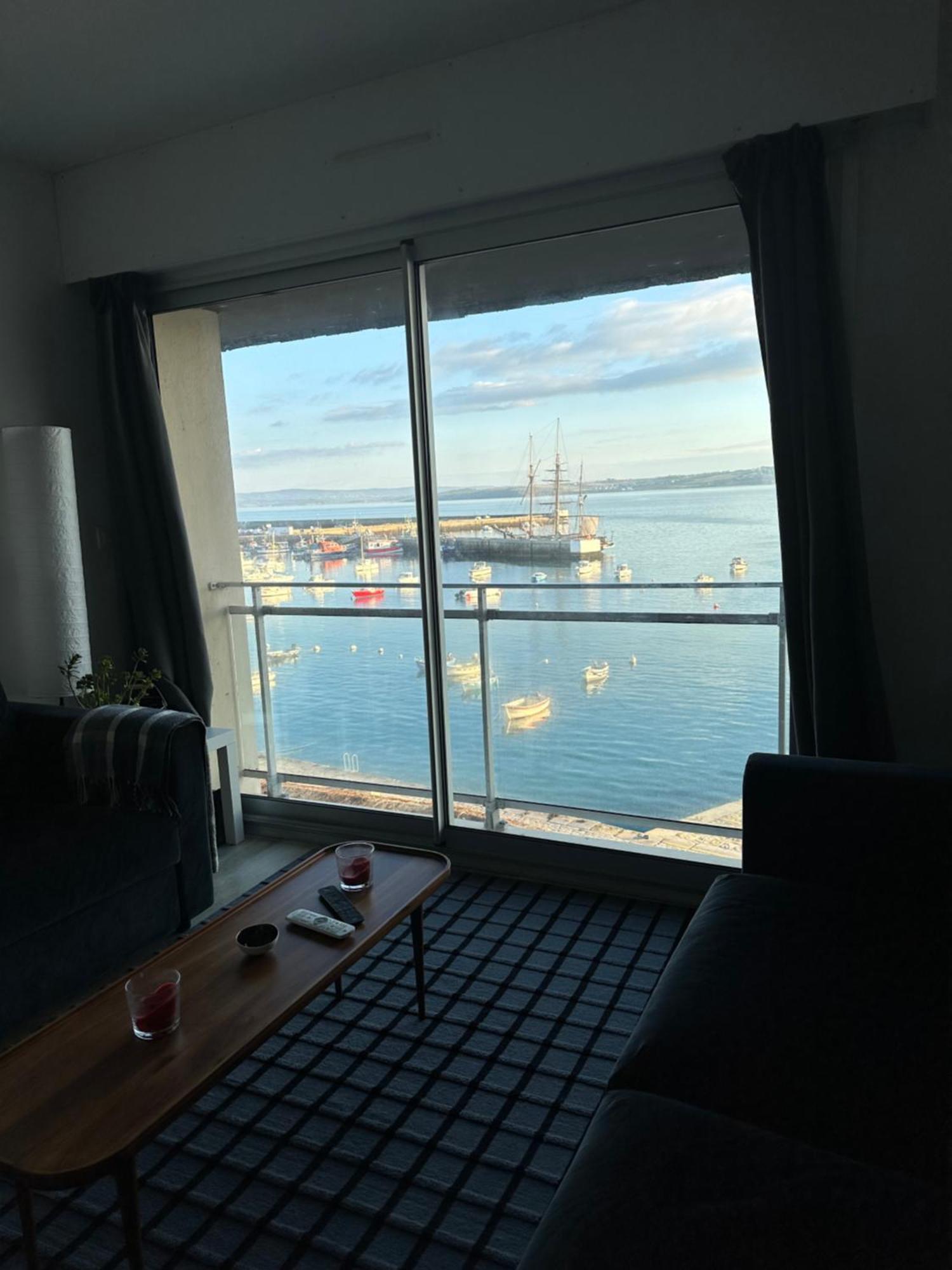 Appartement Design VIII - Port Rosmeur - Sublime Vue Mer Douarnenez Exteriör bild