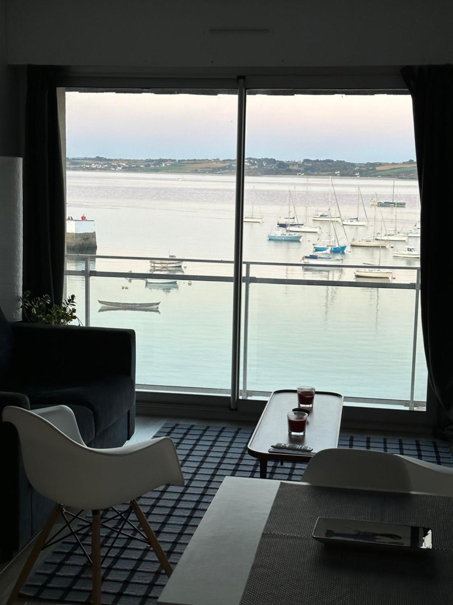 Appartement Design VIII - Port Rosmeur - Sublime Vue Mer Douarnenez Exteriör bild