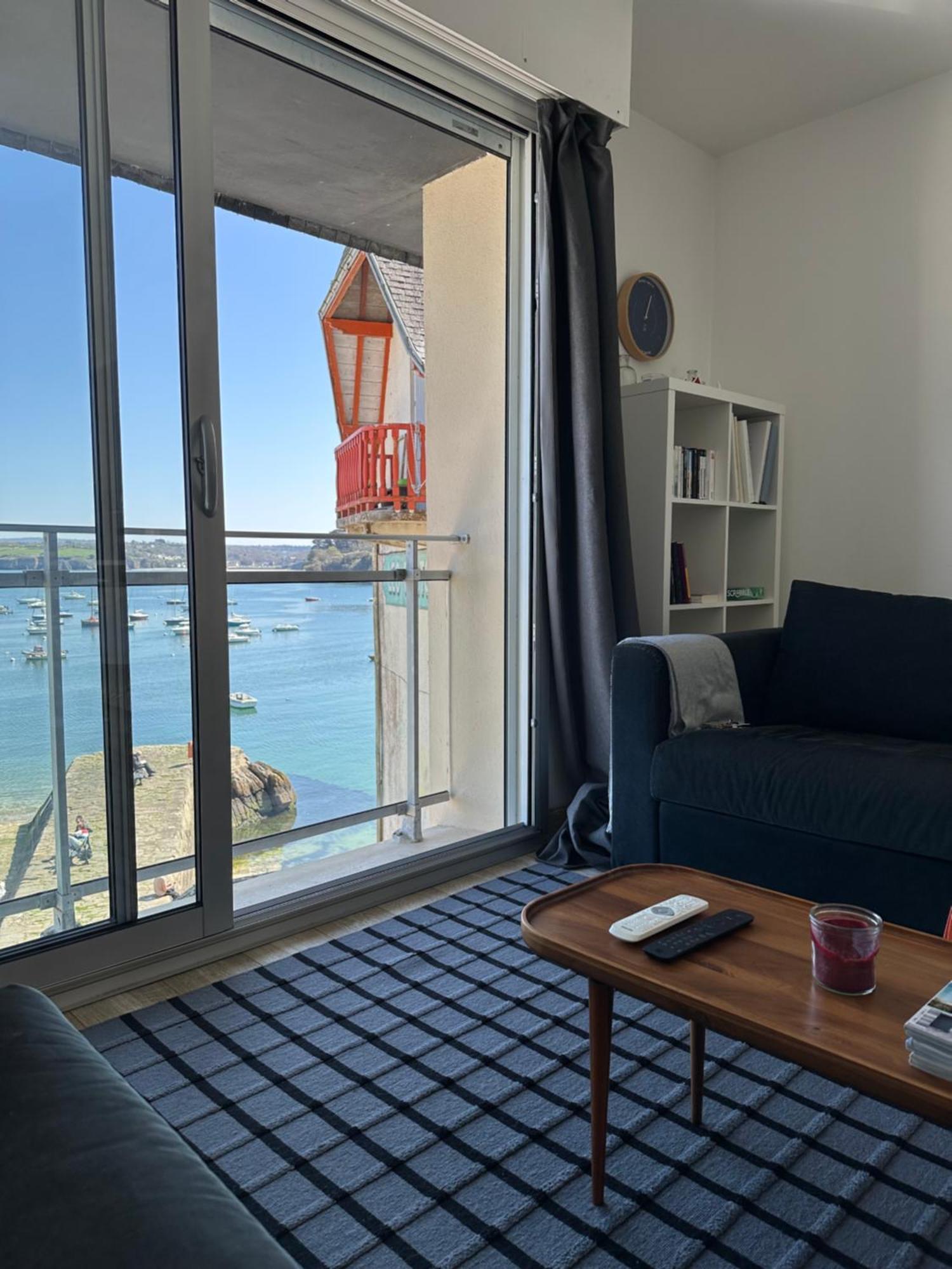 Appartement Design VIII - Port Rosmeur - Sublime Vue Mer Douarnenez Exteriör bild